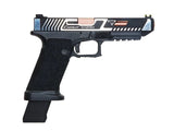 EMG TTI G34 Series Custom Combat Master Slide with OMEGA Frame pistol Gas - Silver