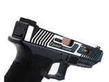 EMG TTI G34 Series Custom Combat Master Slide with OMEGA Frame pistol Gas - Silver