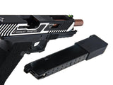 EMG TTI G34 Series Custom Combat Master Slide with OMEGA Frame pistol Gas - Silver