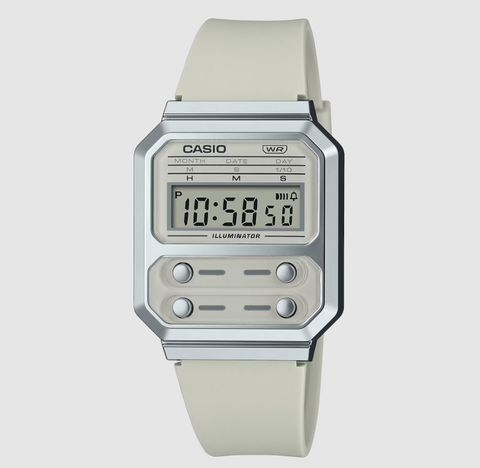 CASIO A100WEF-8A  Vintage Digital Square Watch