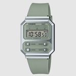 CASIO A100WEF-3A Vintage Digital Square Watch