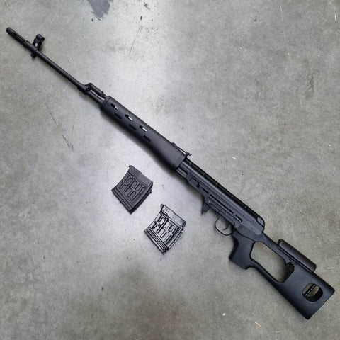 Good Condition - A&K AEG SVD Upgraded with 2 mags