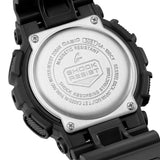 G SHOCK DUO CAUTION BLK&YLW W/TIME, ALARM, 200M WR, BLK RESIN BAND