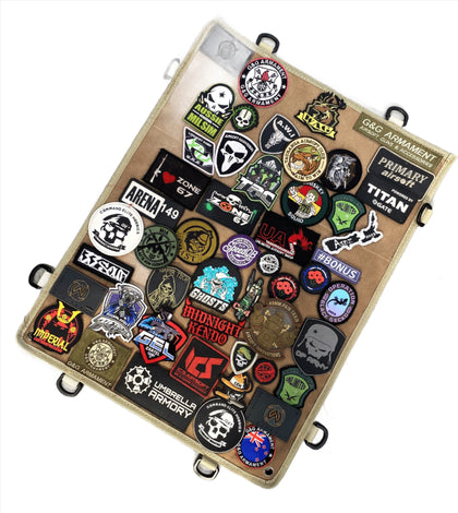 Patch Display Holder Board - Tan