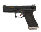 WE - Glock 18C T1 Gas Blow Back Pistol - Black