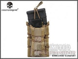 Rifle and pistol magazine pouch