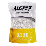 Alopex - Airsoft 6mm White Precision BB 0.20g - 1Kg Pack