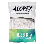 Alopex - Airsoft 6mm White Precision BB 0.28g - 1Kg Pack