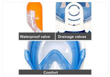 Full Face Diving Mask L/XL - Blue