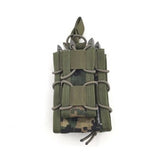 Rifle and pistol magazine pouch
