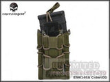 Rifle and pistol magazine pouch