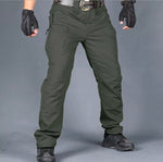 TACTICAL MEN CARGO water resistant PANTS Durable Anti-cut - OD Green