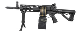 G&G CM16 LMG Stealth AEG - Black