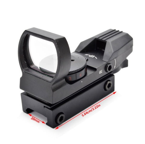 Airsoft - Tactical Red/Green Dot Sight 1x22mm