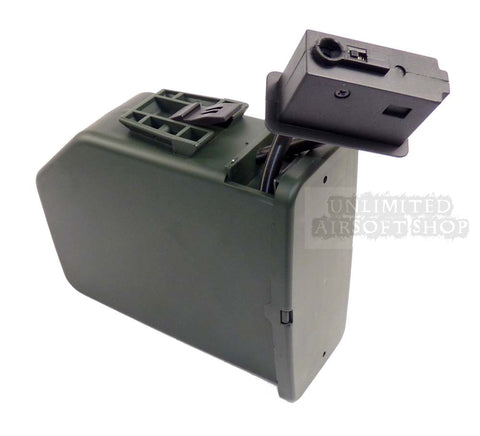 A&K - M249 2500 Rounds Sound Controlled Ammo Box