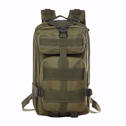 Tactical 3 Pocket Backpack 900D Waterproof Bags - OD