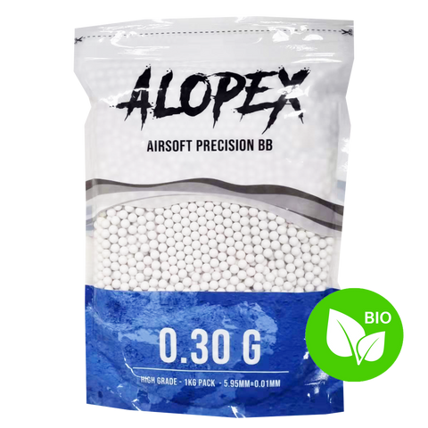 Alopex - Airsoft 6mm Biodegradable BB 0.30g - 1Kg Pack