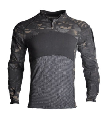 Tactical T Shirt Long Sleeve Breathable Tights - BMC