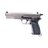 WE Browning Hi-Power MK3 Silver, Gas Pistol 