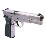 WE Browning Hi-Power MK3 Silver, Gas Pistol 