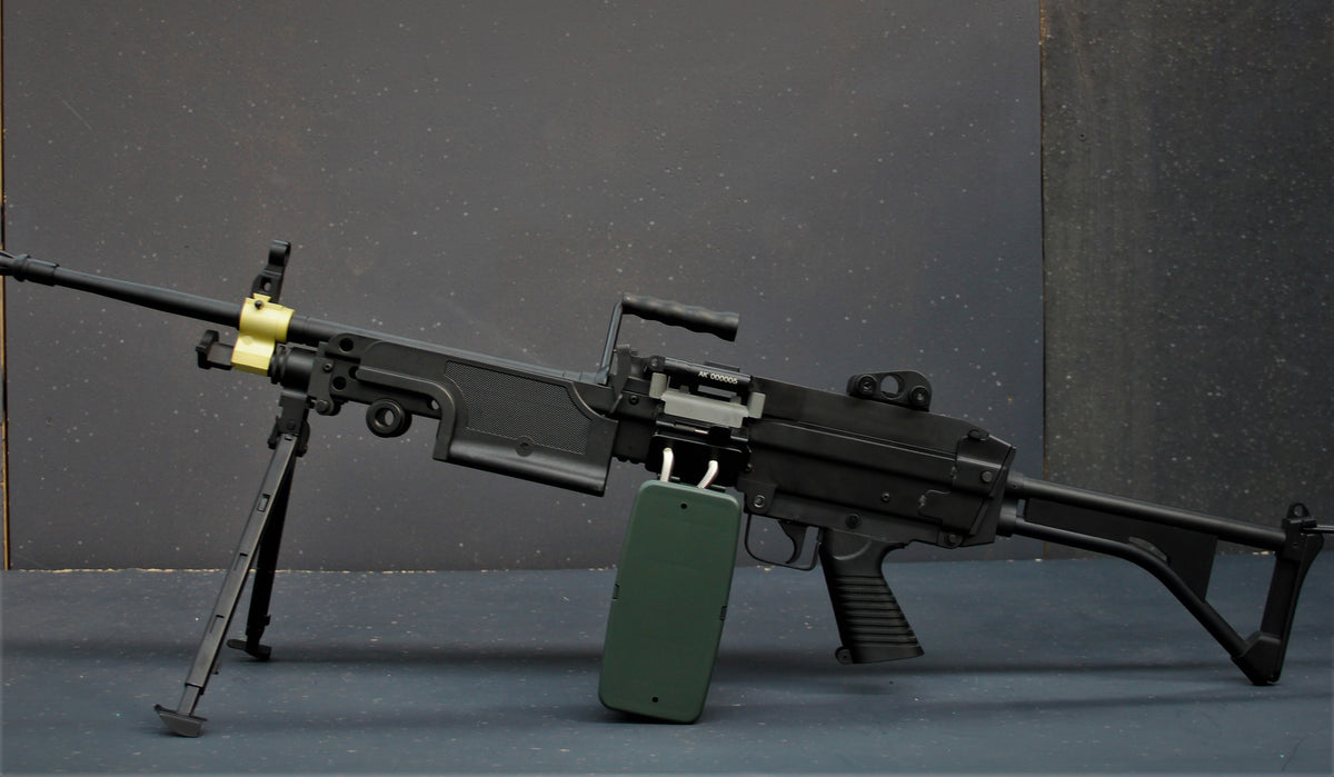 A&K M249 MK1 AEG Machine gun – Unlimited Airsoft Shop