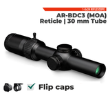 Tactical Optics Strike Eagle Style 1-6x24 Rifle scope AR-BDC3(MOA)