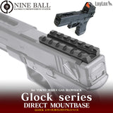 Nine Ball Glock Series Direct Mount Base for Scope