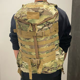 Tri Zip Tactical Molle Backpack-Multicam