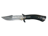 Damascus pattern Hunting Knife (RUSTY)