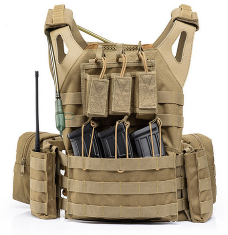 S.W.A.T Style Forces Vest - Tan