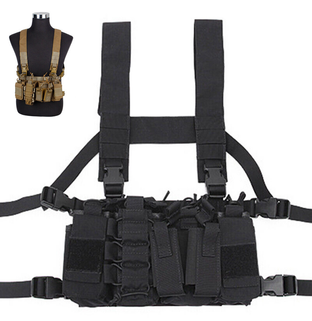 Micro Chest Rig - Black – Unlimited Airsoft Shop