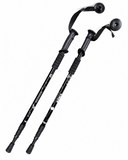 Cleye Aluminium Adjustable Hiking Pole - Black