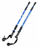 Cleye Aluminium Adjustable Hiking Pole - Blue