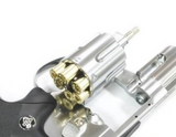 WG CO2 Full Metal Airsoft Magnum Gas Revolver 2.5" - Silver