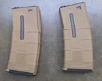 Used condition Tan ICS high capacity magazine x2