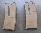 Used condition Tan ICS high capacity magazine x2