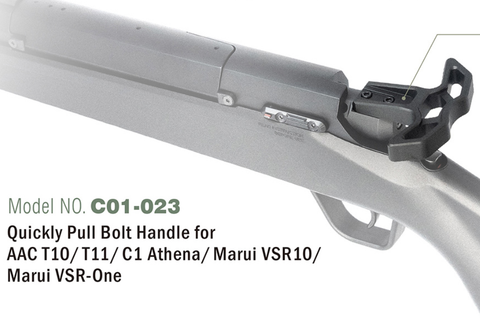 Action Army Quick Pull Bolt Handle For AAC T10 / T11 / C1 / Marui VSR10