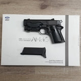 Preloved TOKYO MARUI VORPAL BUNNY AM.45 VERSION CRMMO GBB PISTOL (GUN GALE ONLINE) Black