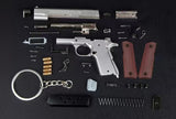 Colt M1911 Replica - 1:3 Size (75mm) - Gray / Wood