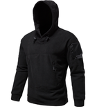 Fleece Hoodie - Black