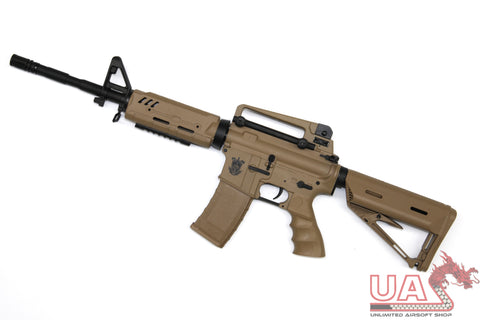 SRC SR4 ST-ALPHA AEG Rifle - Desert Tan