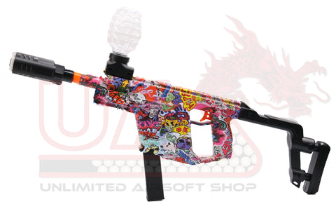 Electric Gel Blaster - Vector Sticker Bomb