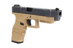 WE Glock 33 ADVANCE GBB Pistol - Two Tone