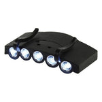 5 LED cap light