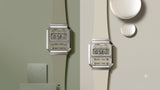 CASIO A100WEF-8A  Vintage Digital Square Watch