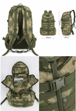 Tri Zip Tactical Molle Backpack-ATAC-FG
