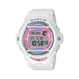Baby-G BG169PB-7D Digital Watch, Pink / White