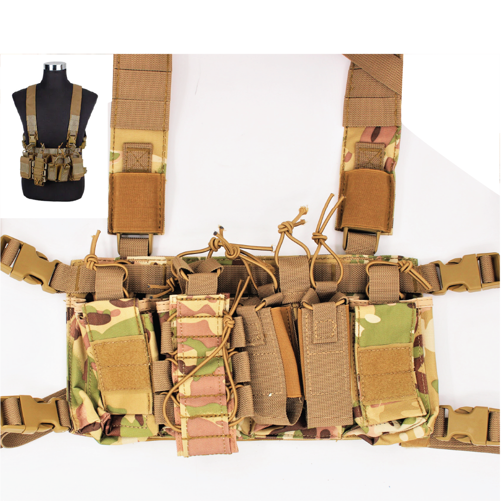 Pcc Micro Chest Rig Micro Chest Rig - Multicam – Unlimited Airsoft Shop