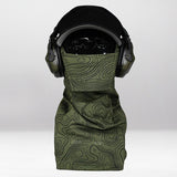 Delta Mike MK3 Snood - Topographic Green