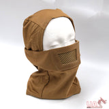 Mesh Face Mask Full - Tan